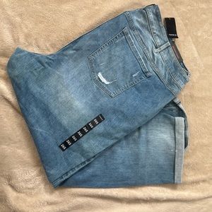 Women's Torrid boyfriend distressed jeans